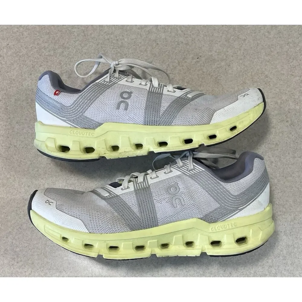 On Cloud Women's Cloudgo Running Shoes Athletic Sneaker, Size 9, Frost/Hay